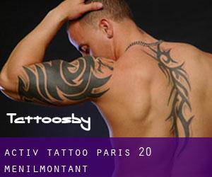 Activ tattoo (Paris 20 Ménilmontant)