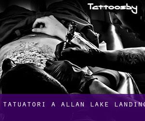 Tatuatori a Allan Lake Landing