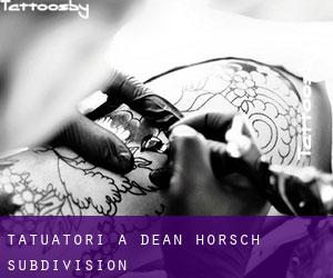 Tatuatori a Dean-Horsch Subdivision