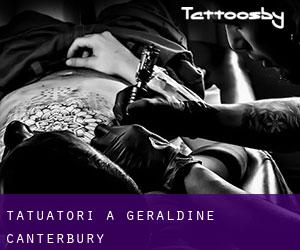 Tatuatori a Geraldine (Canterbury)