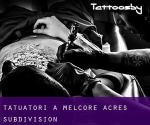 Tatuatori a Melcore Acres Subdivision