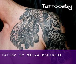 Tattoo By Maïka (Montréal)