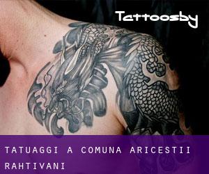 tatuaggi a Comuna Ariceştii-Rahtivani