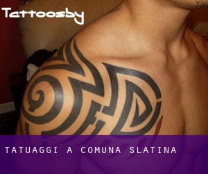 tatuaggi a Comuna Slatina