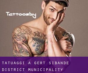 tatuaggi a Gert Sibande District Municipality