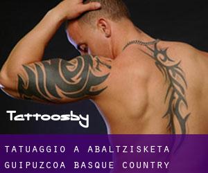 tatuaggio a Abaltzisketa (Guipuzcoa, Basque Country)