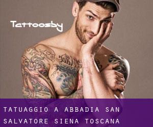 tatuaggio a Abbadia San Salvatore (Siena, Toscana)