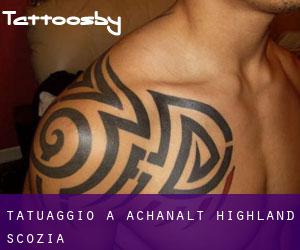 tatuaggio a Achanalt (Highland, Scozia)
