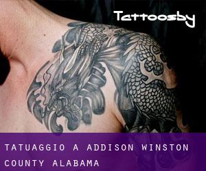 tatuaggio a Addison (Winston County, Alabama)