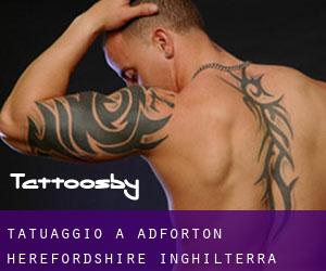 tatuaggio a Adforton (Herefordshire, Inghilterra)