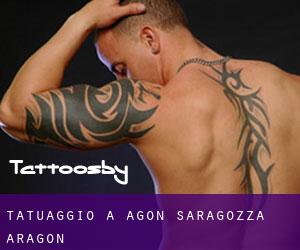 tatuaggio a Agón (Saragozza, Aragon)