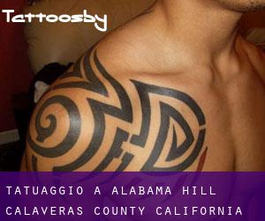 tatuaggio a Alabama Hill (Calaveras County, California)