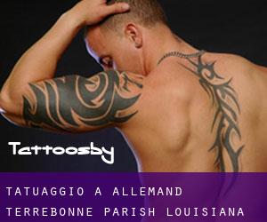 tatuaggio a Allemand (Terrebonne Parish, Louisiana)
