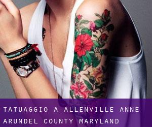 tatuaggio a Allenville (Anne Arundel County, Maryland)