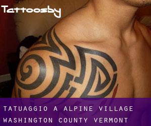 tatuaggio a Alpine Village (Washington County, Vermont)