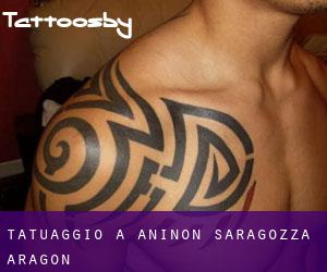 tatuaggio a Aniñón (Saragozza, Aragon)
