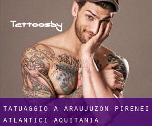 tatuaggio a Araujuzon (Pirenei atlantici, Aquitania)