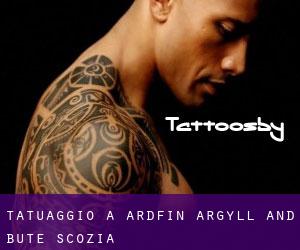 tatuaggio a Ardfin (Argyll and Bute, Scozia)