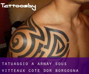 tatuaggio a Arnay-sous-Vitteaux (Cote d'Or, Borgogna)
