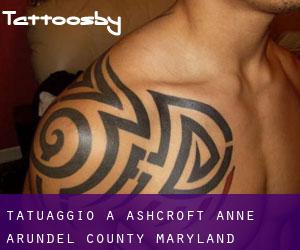 tatuaggio a Ashcroft (Anne Arundel County, Maryland)