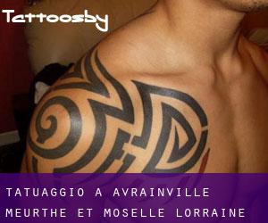 tatuaggio a Avrainville (Meurthe et Moselle, Lorraine)