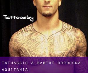 tatuaggio a Babiot (Dordogna, Aquitania)