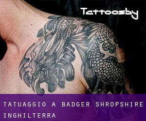 tatuaggio a Badger (Shropshire, Inghilterra)