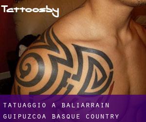 tatuaggio a Baliarrain (Guipuzcoa, Basque Country)