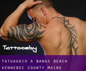 tatuaggio a Bangs Beach (Kennebec County, Maine)