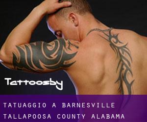 tatuaggio a Barnesville (Tallapoosa County, Alabama)