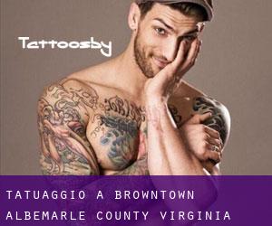 tatuaggio a Browntown (Albemarle County, Virginia)