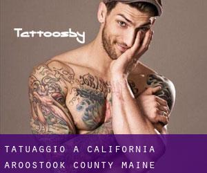 tatuaggio a California (Aroostook County, Maine)