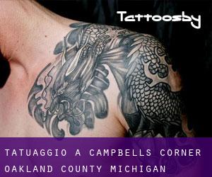 tatuaggio a Campbells Corner (Oakland County, Michigan)