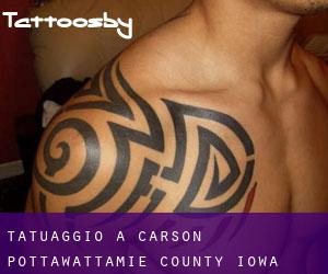 tatuaggio a Carson (Pottawattamie County, Iowa)
