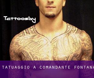 tatuaggio a Comandante Fontana