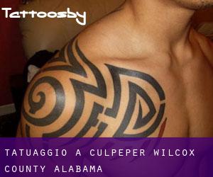 tatuaggio a Culpeper (Wilcox County, Alabama)