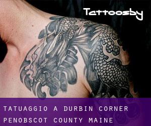 tatuaggio a Durbin Corner (Penobscot County, Maine)
