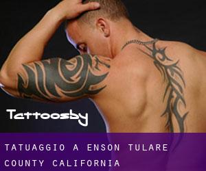 tatuaggio a Enson (Tulare County, California)
