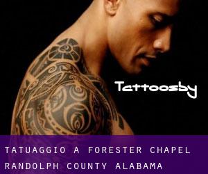 tatuaggio a Forester Chapel (Randolph County, Alabama)