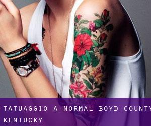 tatuaggio a Normal (Boyd County, Kentucky)