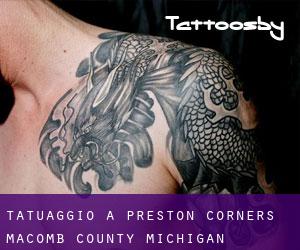 tatuaggio a Preston Corners (Macomb County, Michigan)